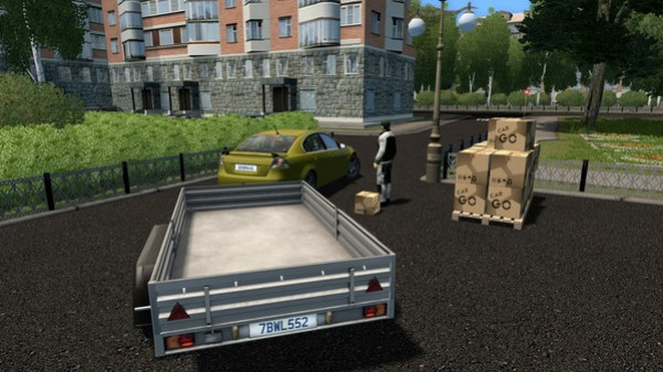 Игра City Car Driving, скриншот