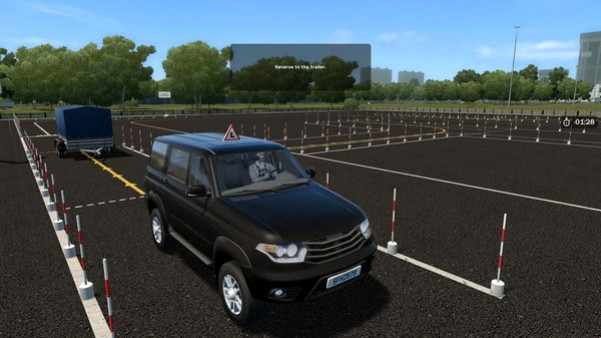 Игра City Car Driving, скриншот