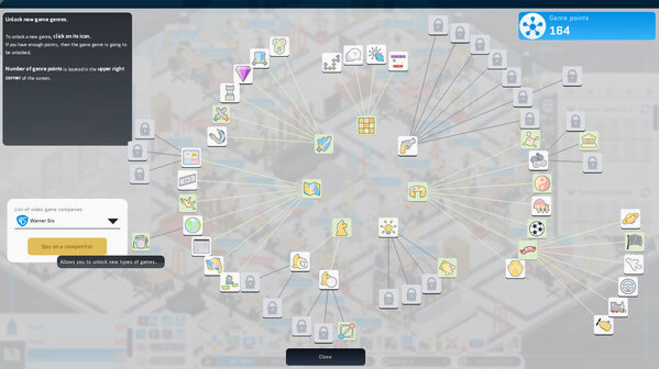 Игра City Game Studio: a tycoon about game dev, скриншот