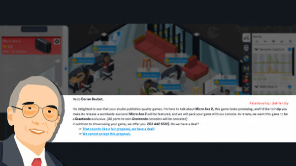 Игра City Game Studio: a tycoon about game dev, скриншот