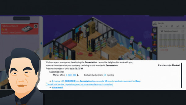 Игра City Game Studio: a tycoon about game dev, скриншот