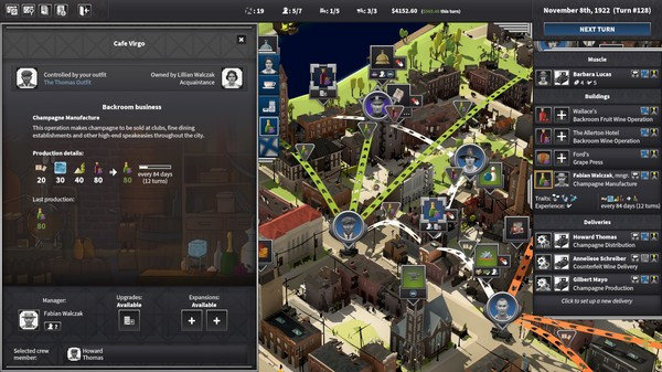 Игра City of Gangsters, скриншот