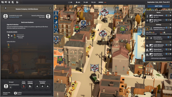 Игра City of Gangsters: The English Outfit, скриншот