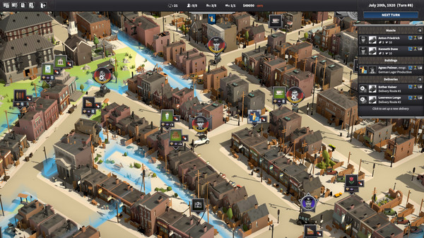Игра City of Gangsters: The German Outfit, скриншот