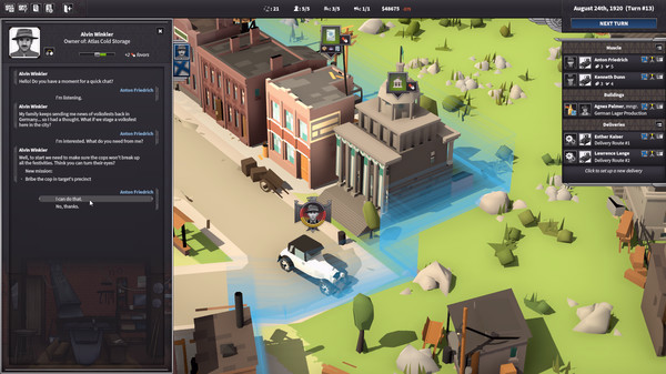 Игра City of Gangsters: The German Outfit, скриншот