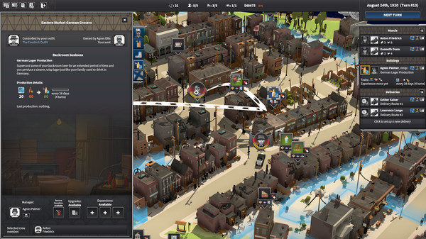 Игра City of Gangsters: The German Outfit, скриншот