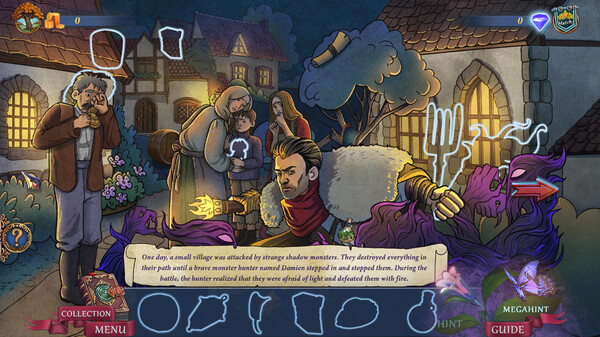 Игра City of Stories: The Hunter's Heart Collector's Edition, скриншот