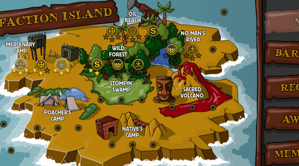 Игра City Siege: Faction Island, скриншот