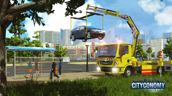 Игра CITYCONOMY: Service for your City, скриншот