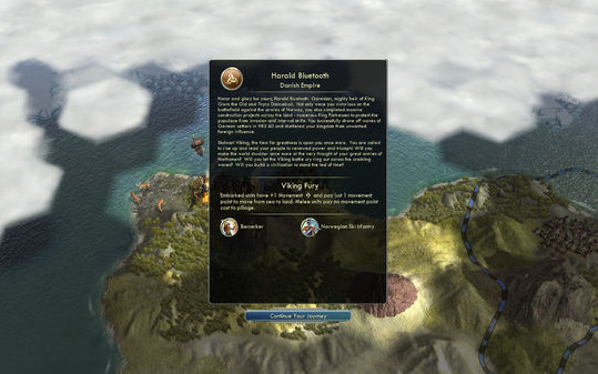 Игра Civilization V - Civ and Scenario Pack: Denmark (The Vikings), скриншот