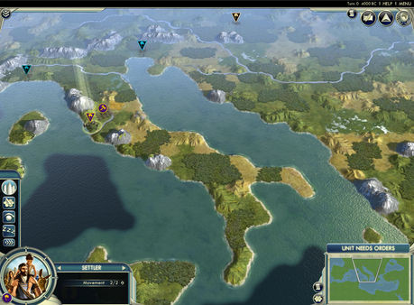 Игра Civilization V - Cradle of Civilization Map Pack: Mediterranean, скриншот