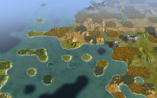 Игра Civilization V - Explorer’s Map Pack, скриншот