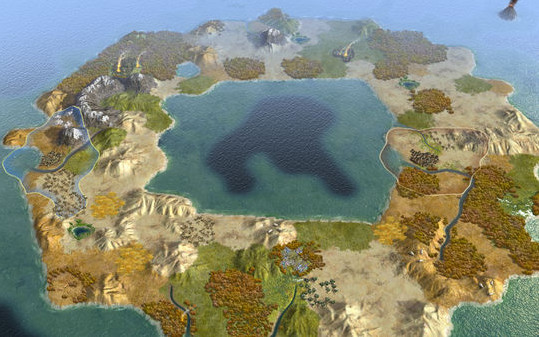Игра Civilization V - Explorer’s Map Pack, скриншот