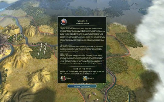 Игра Civilization V - Scenario Pack: Wonders of the Ancient World, скриншот
