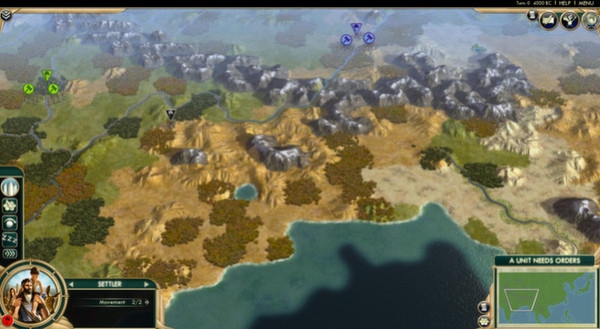 Игра Civilization V - Scrambled Continents Map Pack, скриншот