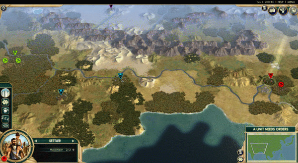 Игра Civilization V - Scrambled Continents Map Pack, скриншот