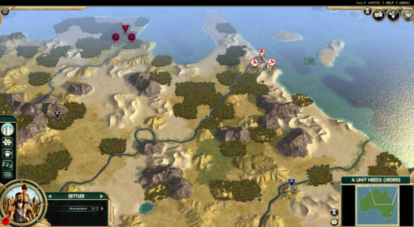 Игра Civilization V - Scrambled Nations Map Pack, скриншот