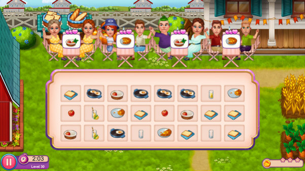 Игра Claire's Cruisin' Cafe: Fest Frenzy, скриншот