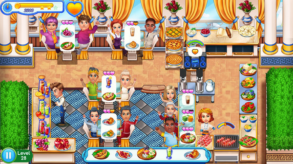 Игра Claire's Cruisin' Cafe: High Seas Cuisine, скриншот