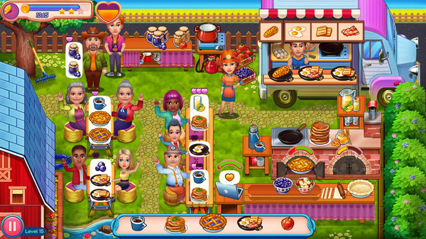 Игра Claire's Cruisin' Cafe, скриншот