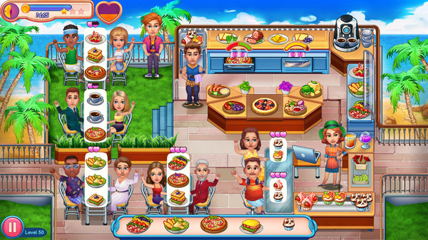 Игра Claire's Cruisin' Cafe, скриншот
