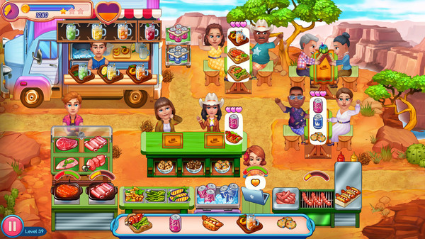 Игра Claire's Cruisin' Cafe, скриншот