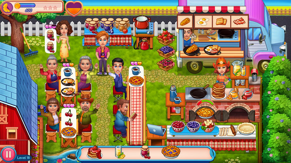 Игра Claire's Cruisin' Cafe, скриншот