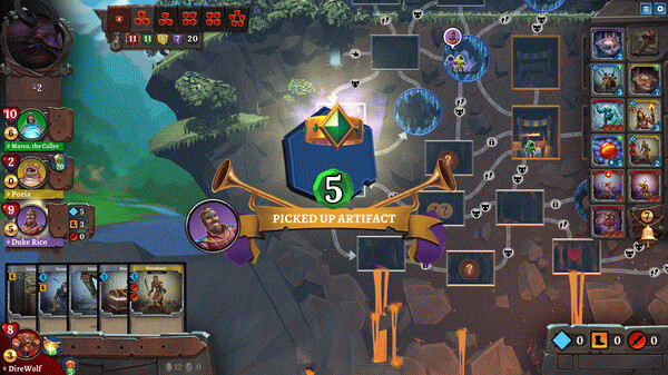 Игра Clank!, скриншот