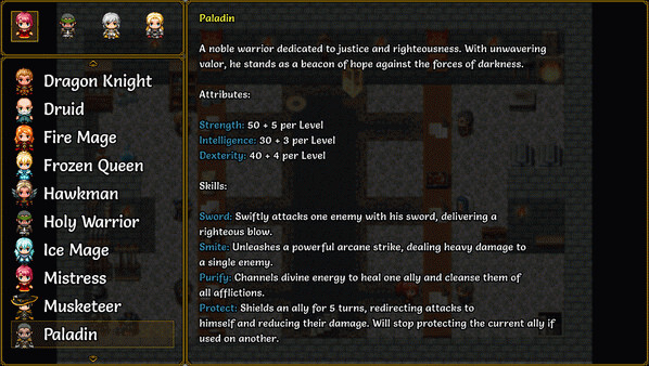 Игра Claritas - Dungeon Crawler RPG, скриншот
