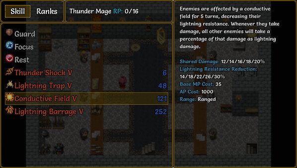 Игра Claritas - Dungeon Crawler RPG, скриншот