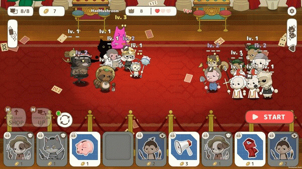 Игра Claws & Chaos, скриншот