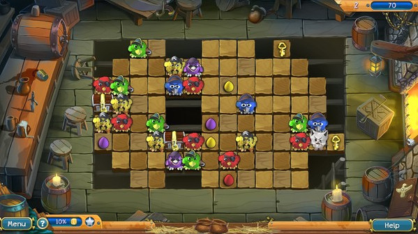 Игра Claws & Feathers 2, скриншот