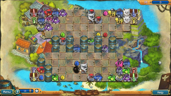 Игра Claws & Feathers 2, скриншот