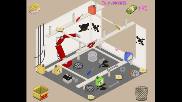 Игра CLEANING.INC, скриншот