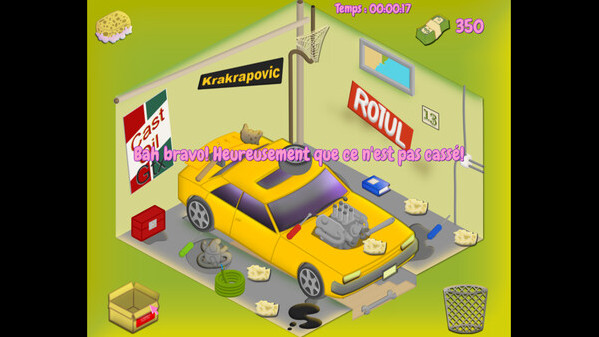 Игра CLEANING.INC, скриншот