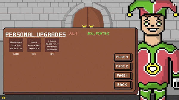Игра Clicker Conquest, скриншот