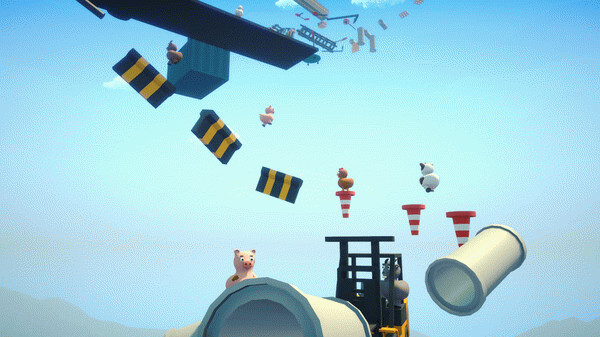 Игра Climber Animals: Together, скриншот
