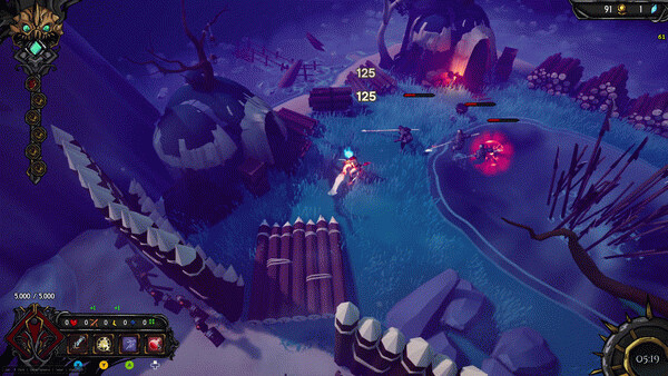 Игра Clockfall, скриншот