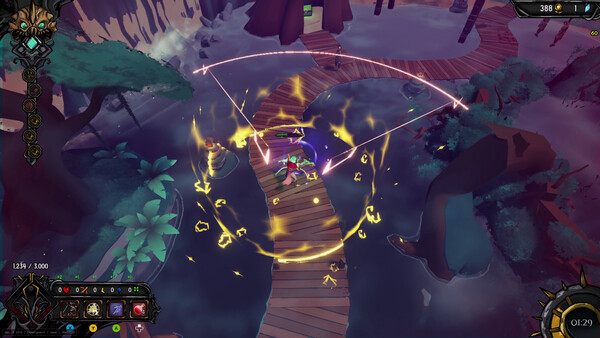 Игра Clockfall, скриншот
