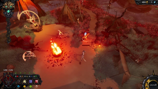 Игра Clockfall, скриншот
