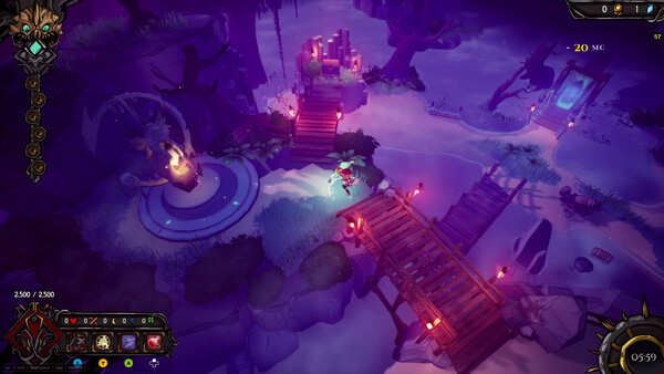 Игра Clockfall, скриншот
