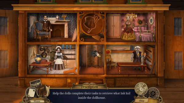 Игра Clockwork Tales: Of Glass and Ink, скриншот