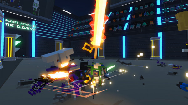 Игра Clone Drone in the Danger Zone, скриншот