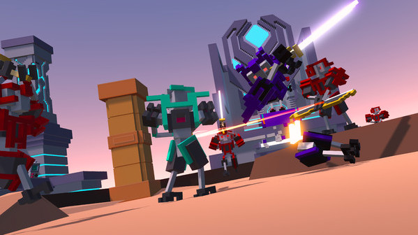 Игра Clone Drone in the Danger Zone, скриншот