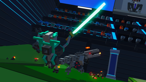 Игра Clone Drone in the Danger Zone, скриншот