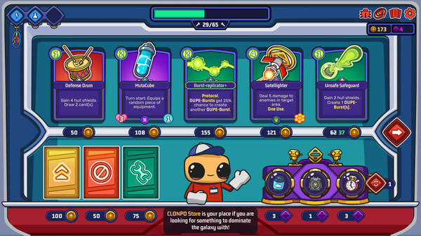 Игра Clonizer, скриншот