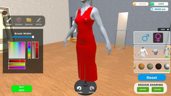 Игра Clothing Store Simulator, скриншот