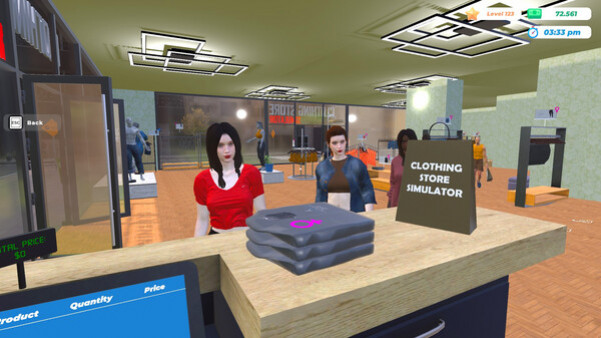 Игра Clothing Store Simulator, скриншот