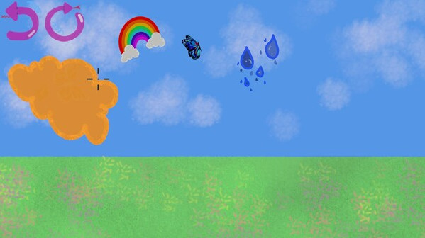 Игра Cloud Popper (Toddler/Early Years Game), скриншот