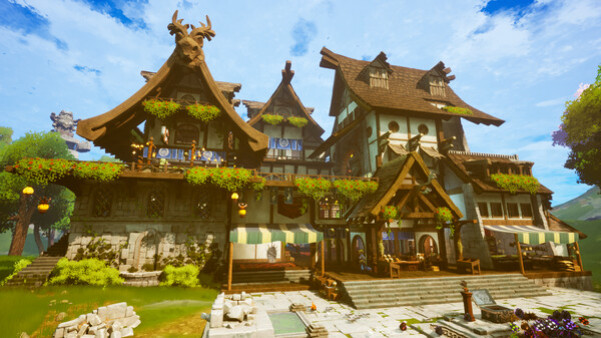 Игра Cloudheim, скриншот